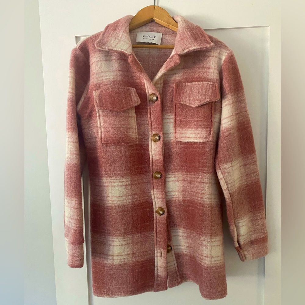 Previously loved, oversized M, b.young Shacket.